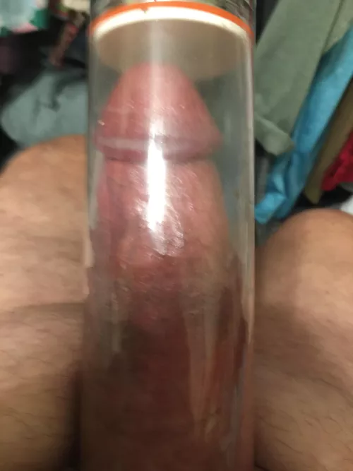 Pumping before shower by mikiedaddy100