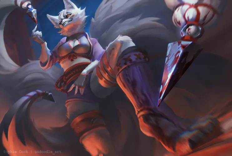 Rei always gets her kill (Comm for @KaoruCK) [X] by Undoodle_Art