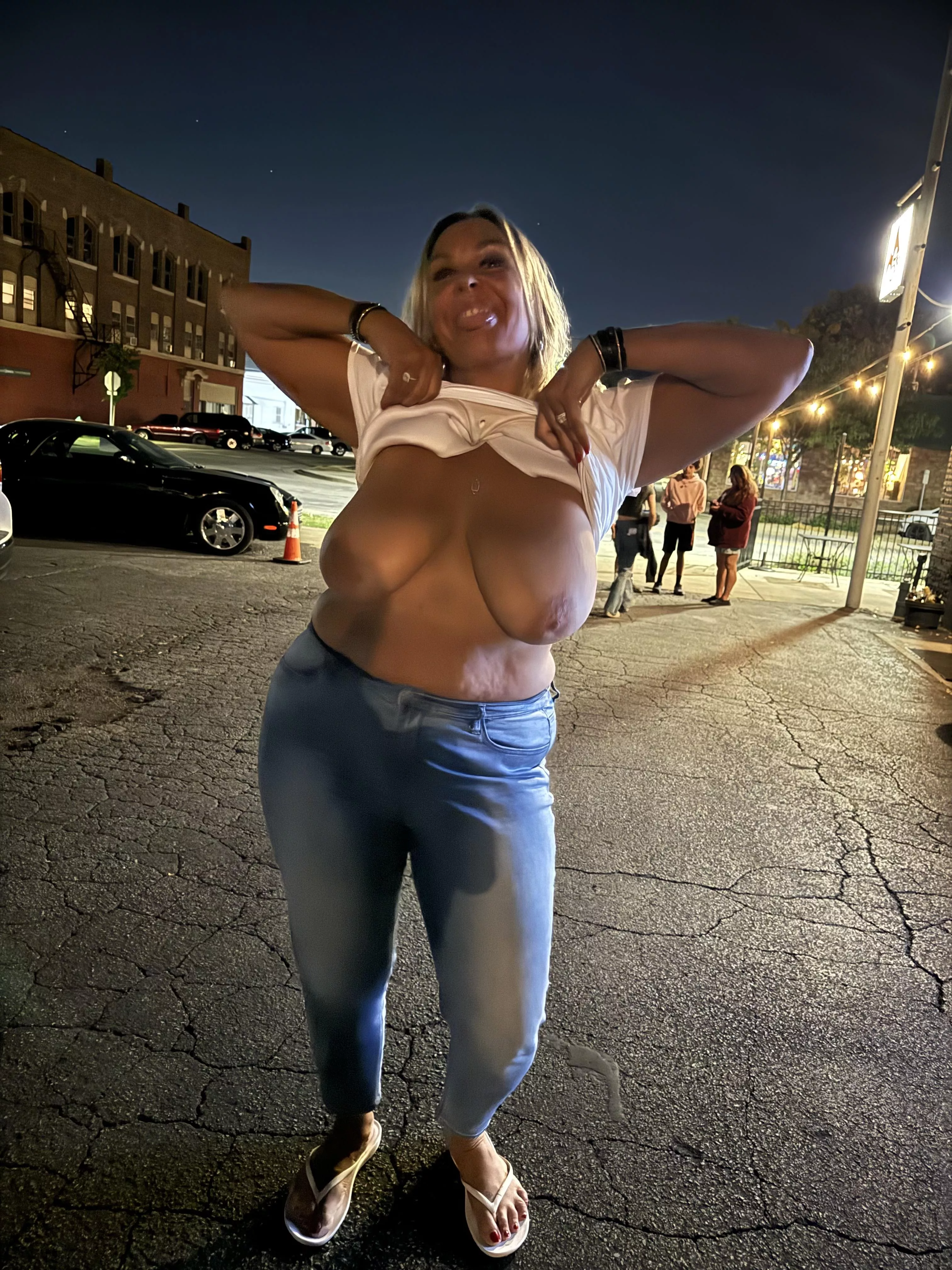 Some after bar flashing posted by CrazzeeFun