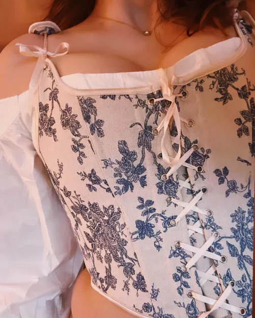 This corset is so pretty, and does such great things for my body. What do you think? by babyJoJo420