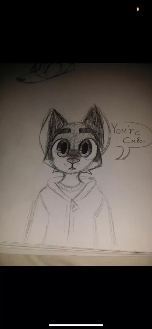 You’re cute by ROCKnROADKILL