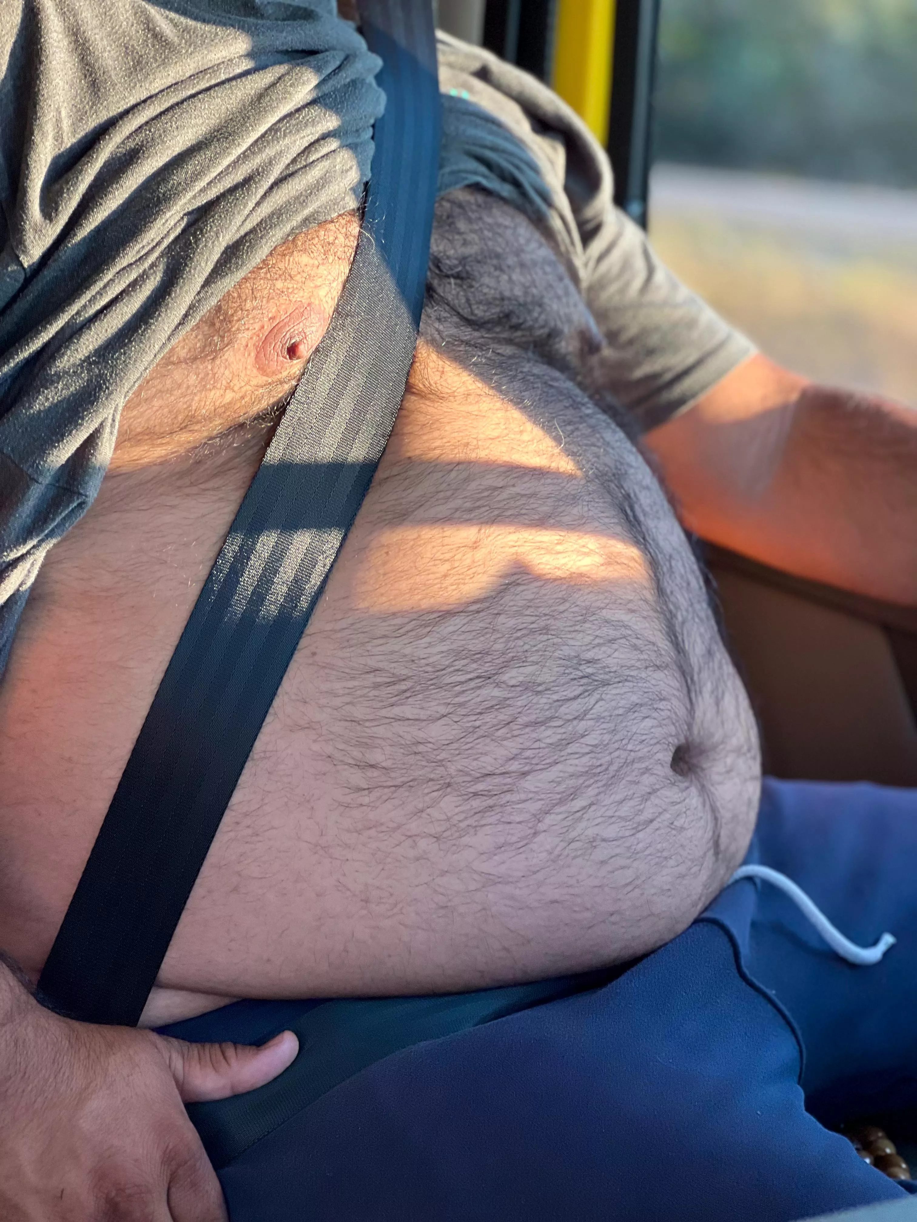 Back on the road, wanna come with daddy? posted by truckerlorenzo