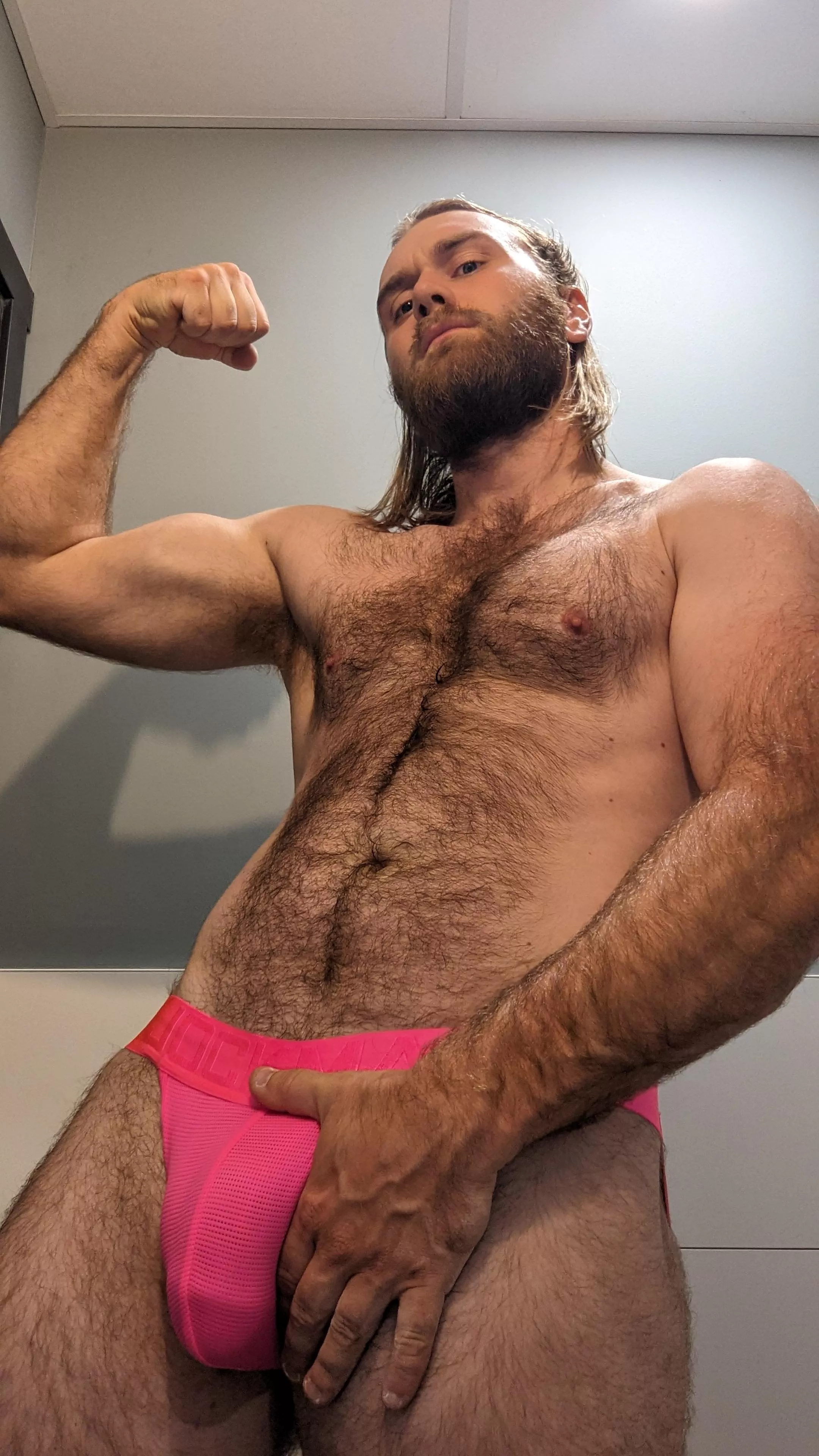 Bit sweaty after climbing, I hope you don't mind posted by microman715