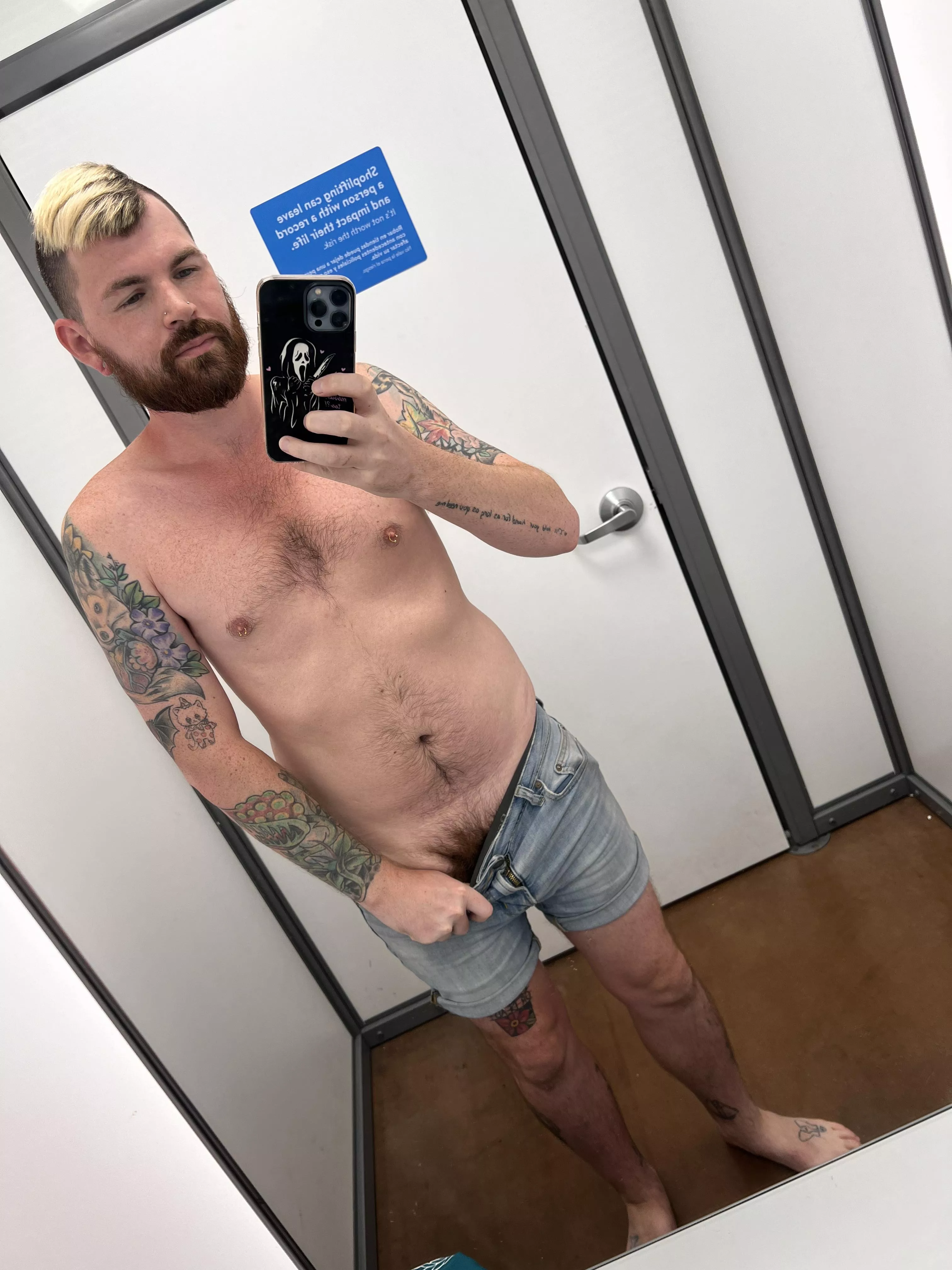 Did you even use the dressing room if you don’t post pics? posted by jekyll_jacob