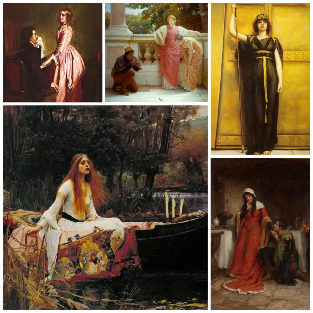 Femdom energy in late Victorian era art. posted by YourGentleMistress