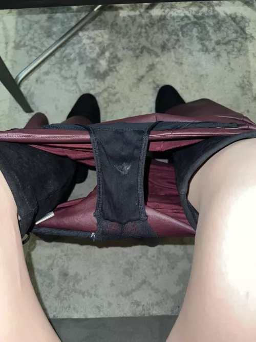 skirt pulled down by LexiMoran