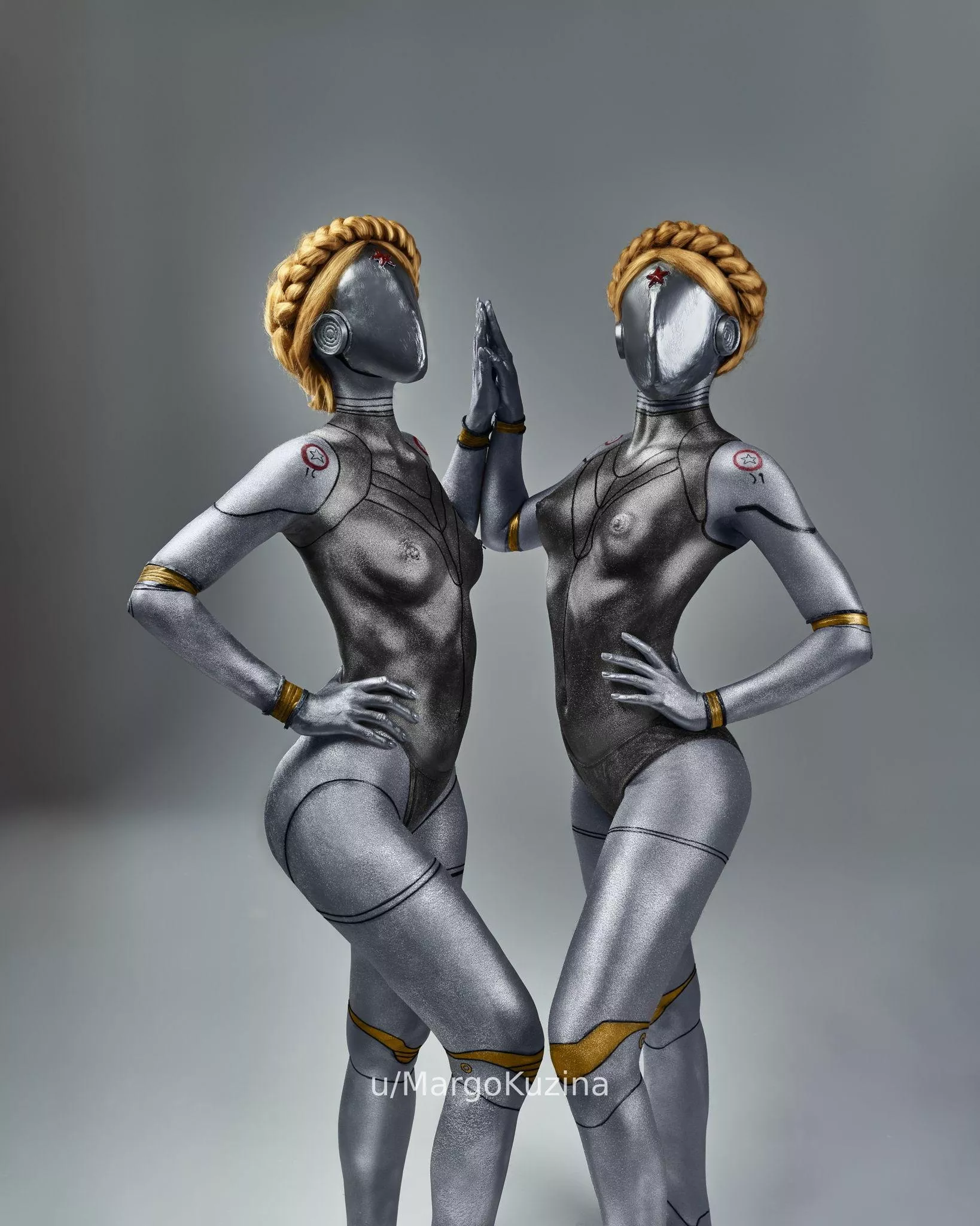 Twins (MargoKuz and Redd_sg) [Atomic Heart] posted by MargoKuzina