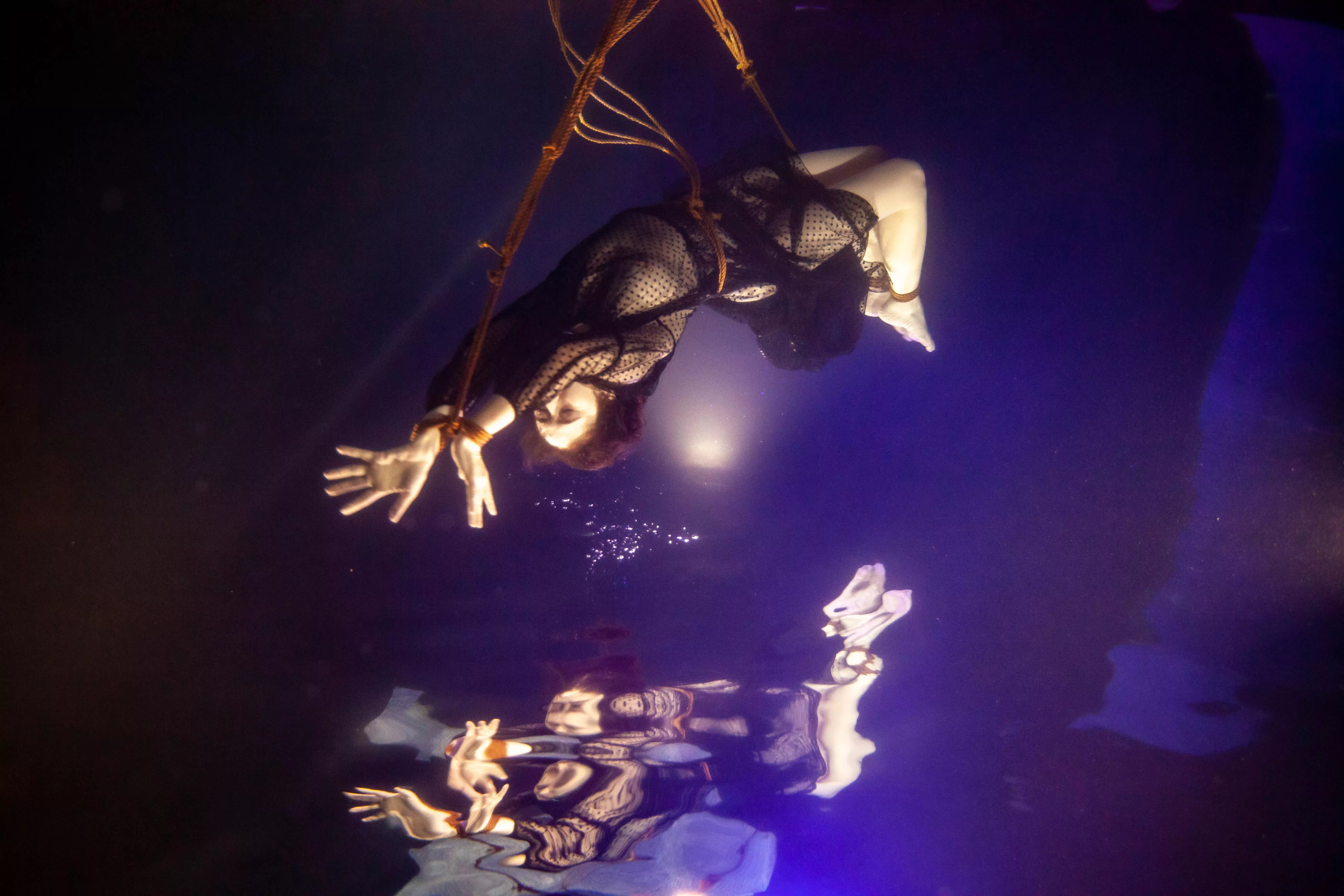 Underwater Shibari - Inverted Suspension posted by PhotoBangBang