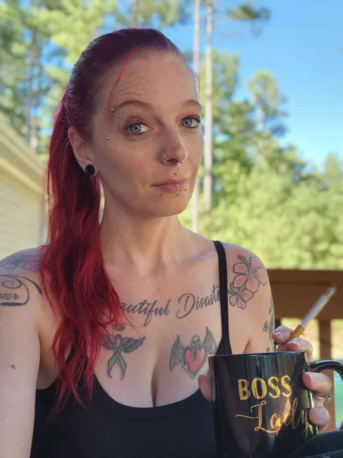 Want to be my ashtray? by S1lentVixen1