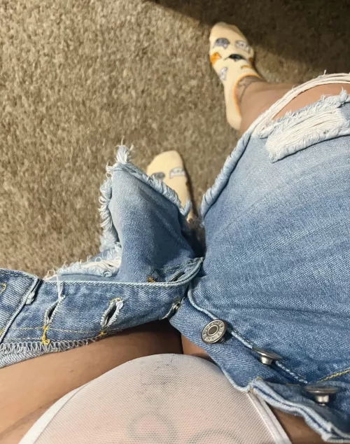 White see through panties😈 by Lollipoptoes22