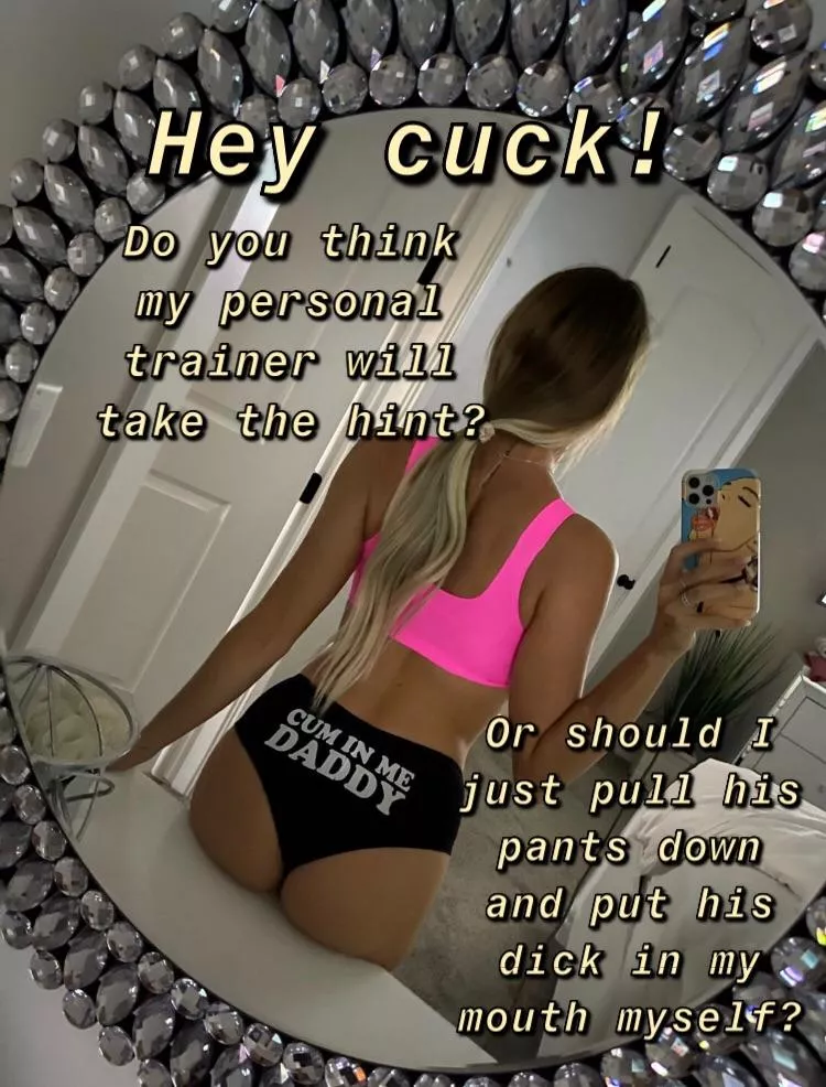 Will he take the hint? posted by lightfuseandrun