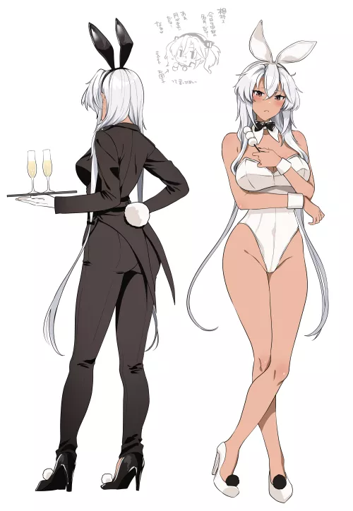 Bunny Musashi (Yunamaro) [KanColle] by llamanatee