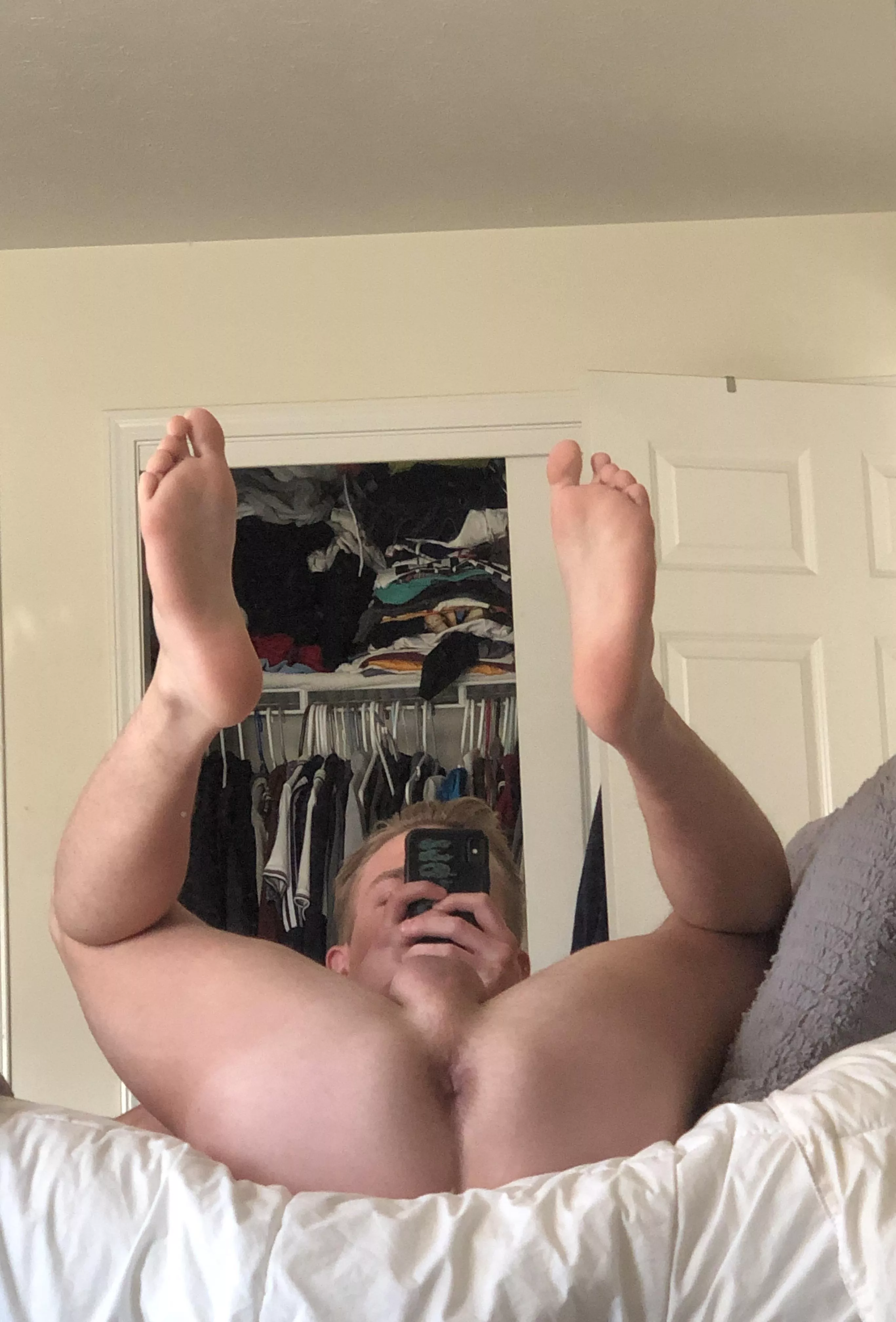 do you like me in this position? 😈 posted by SebShields