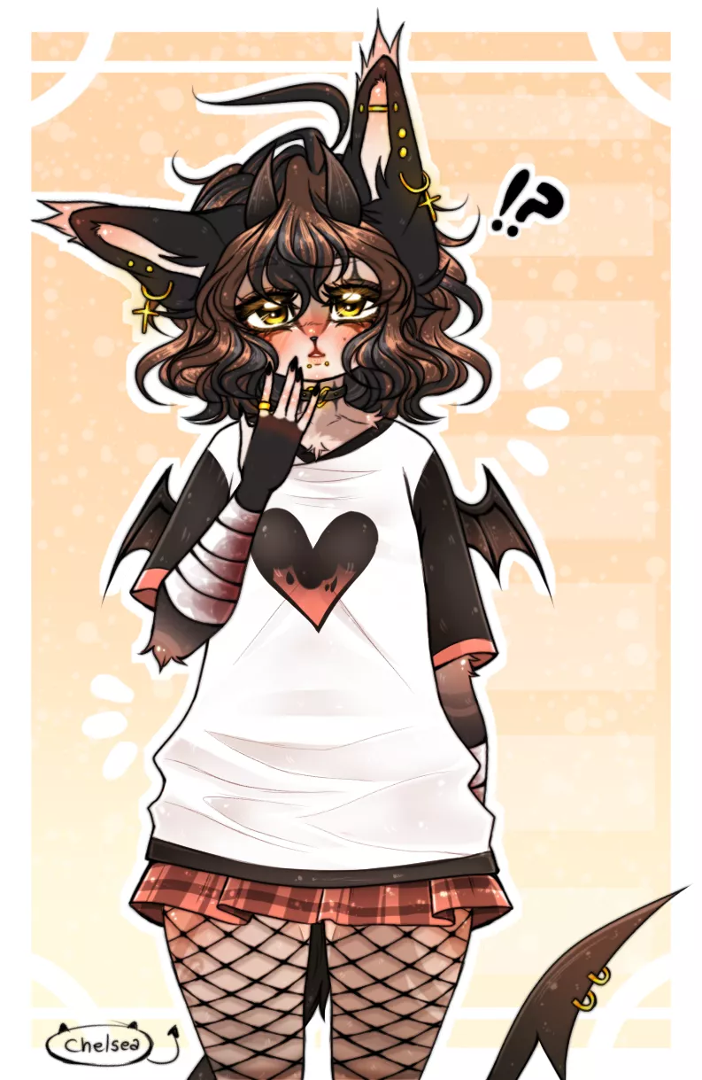 Emo Girl? 🖤 (art by me) posted by s2taiyous2