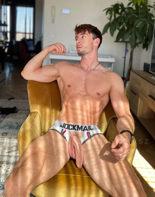 Hung Athlete, I need you to take a seat by Brammsterr