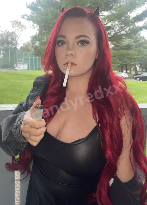 I don’t think I should have to light my own… by CandyRedxx