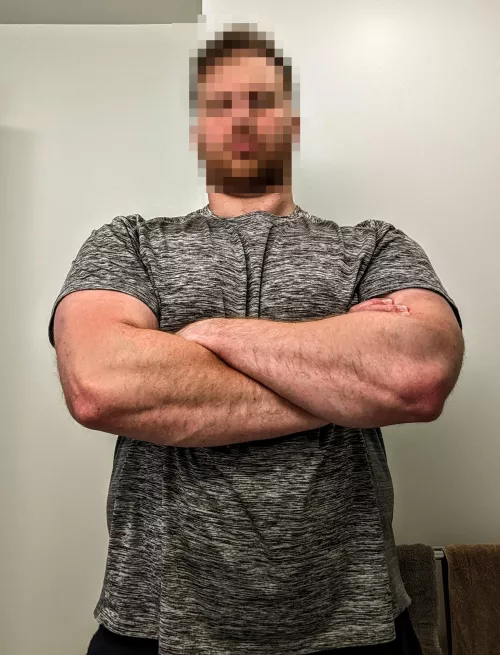 My Forearms Get Huge When I Cross Them by TheBode7702Vocoder