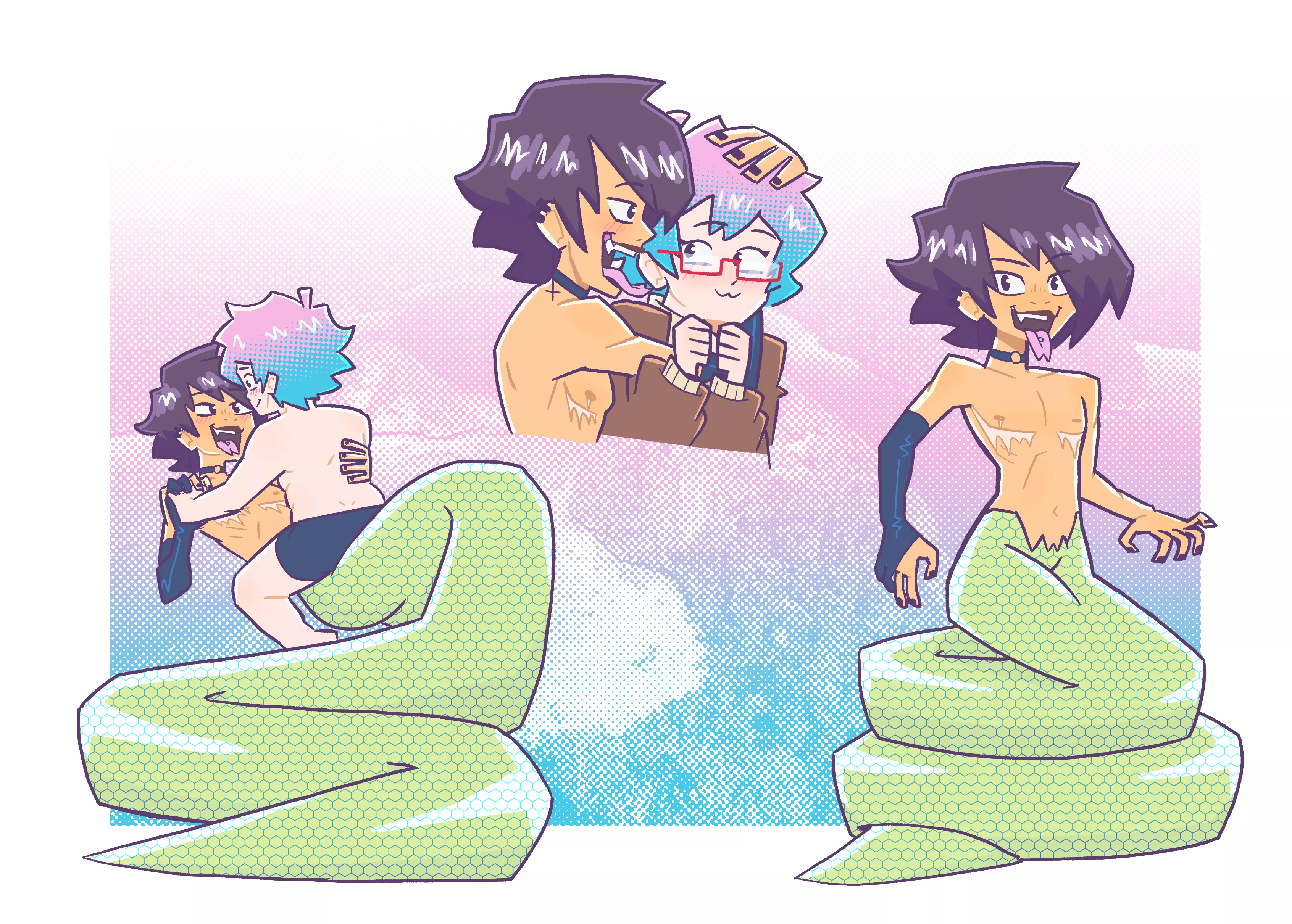 [Original] Big snek love 😳 posted by M3_DS_SIMPLY