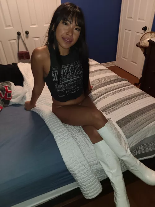 pants off, boots on 😈 by asiandolldesires