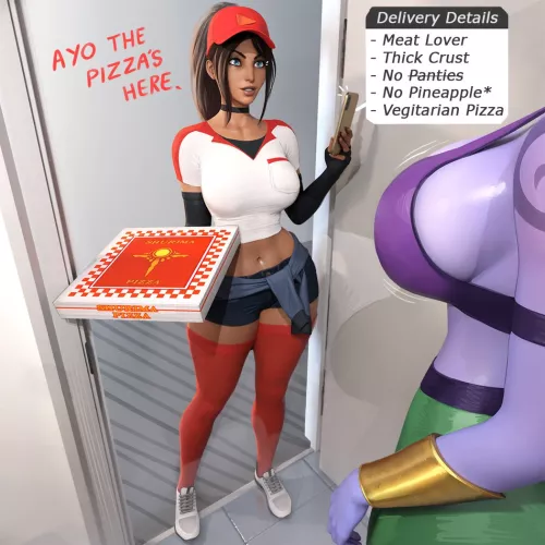 Pizza delivery... And something more... (Sivir and Soraka)(popogori1) by Short-Ad224
