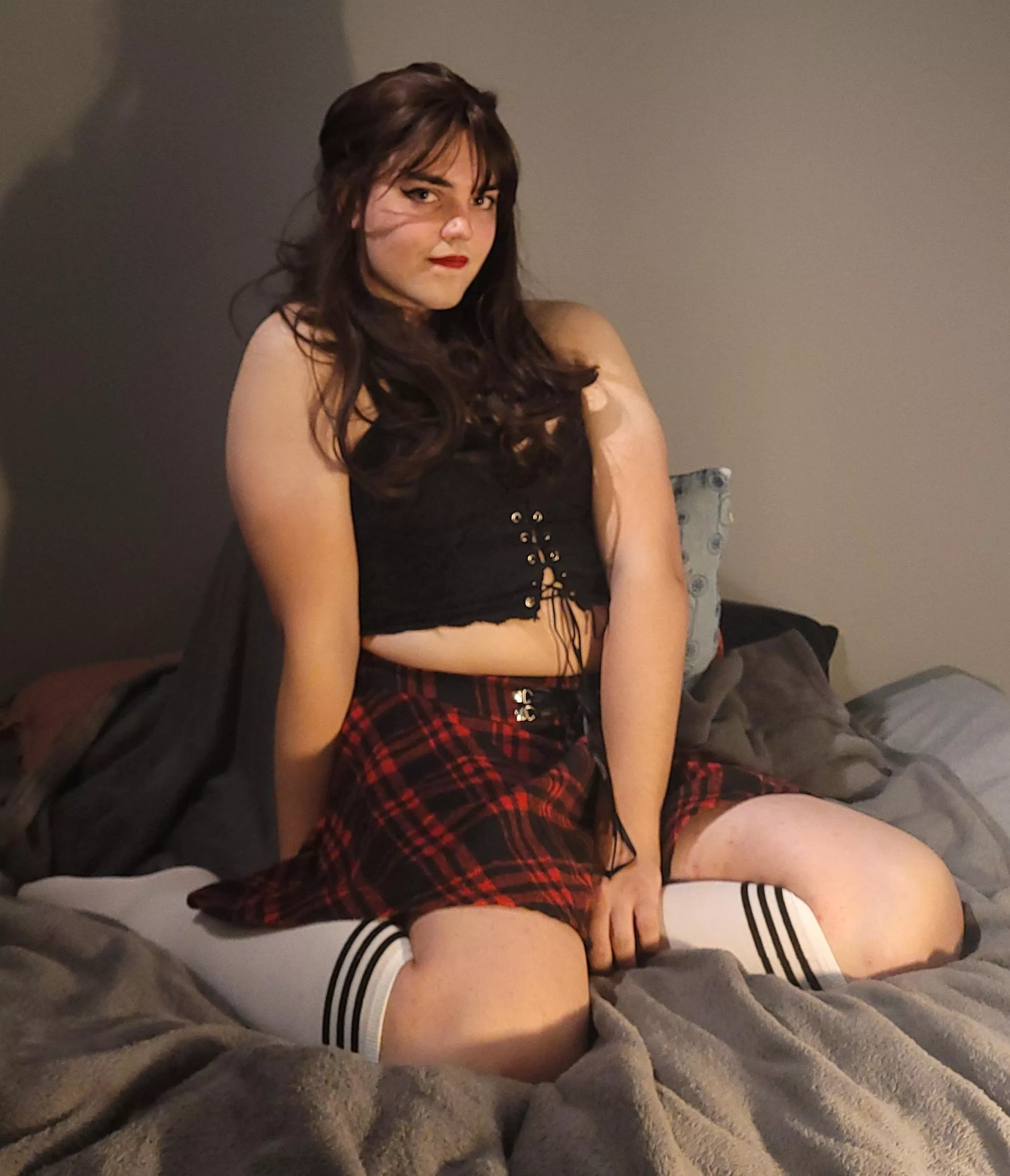 Sad how my lack of courage stops me from transtition and im instead posting online for easy attention. Am i at least cute? posted by Ok-Translator-4144