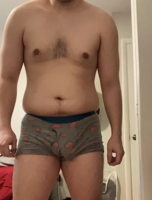 Suck my bulge and watch me leak through my underwear 😉 by CakeEater2000