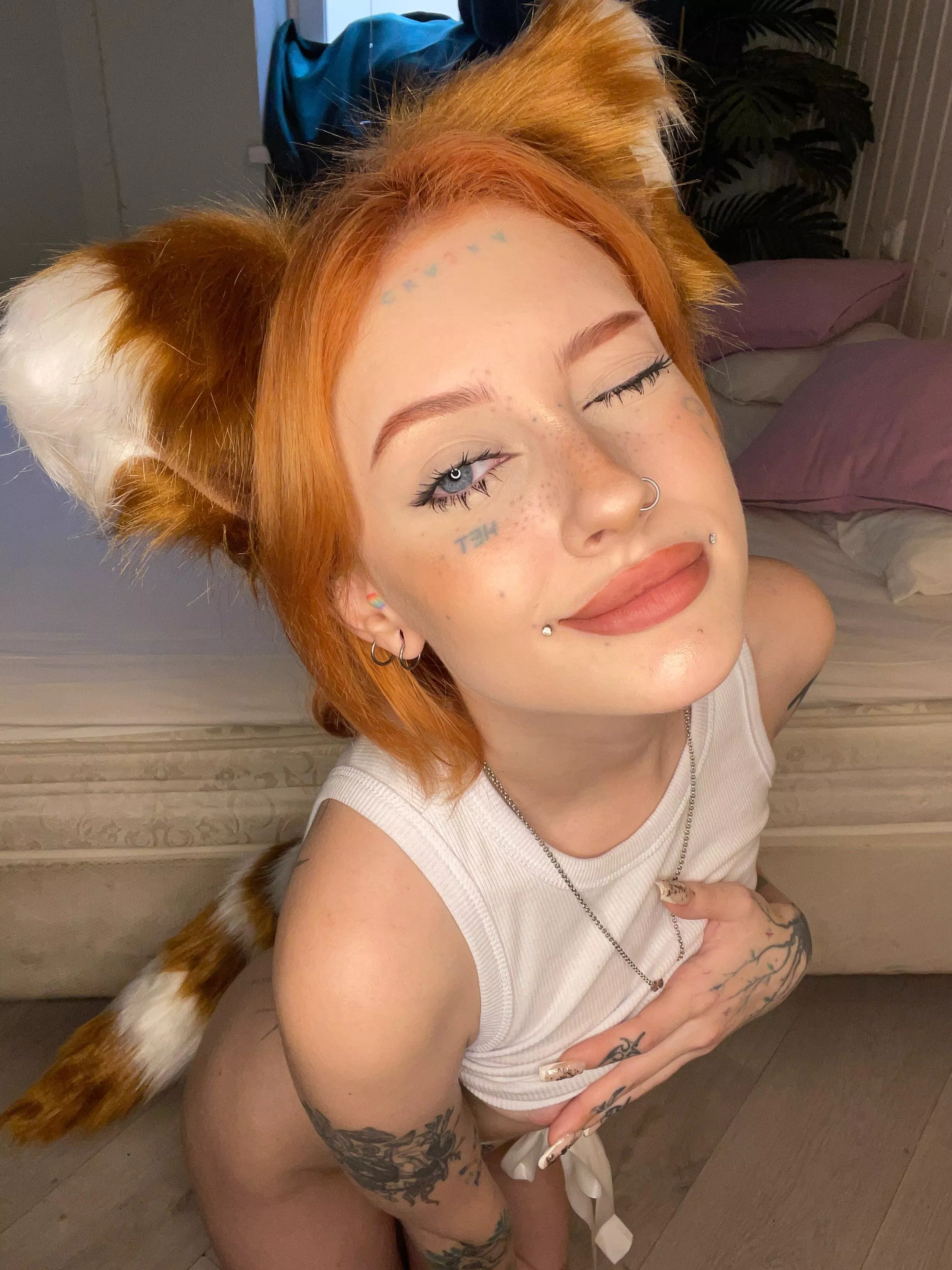 That cute fox stole your fish. You'll punish her, won't you posted by chillyperch86