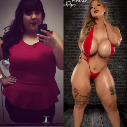 The ultimate glow up by BimboInTraining_