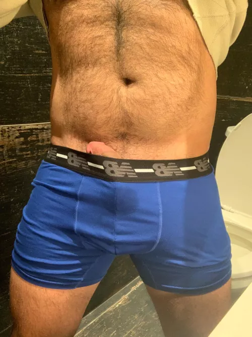 [27] piss dribbles on my briefs-pulled them up too quickly by mikethebuilder9