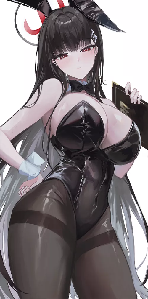 Bunny Rio [Blue Archive] by CheetahSperm18