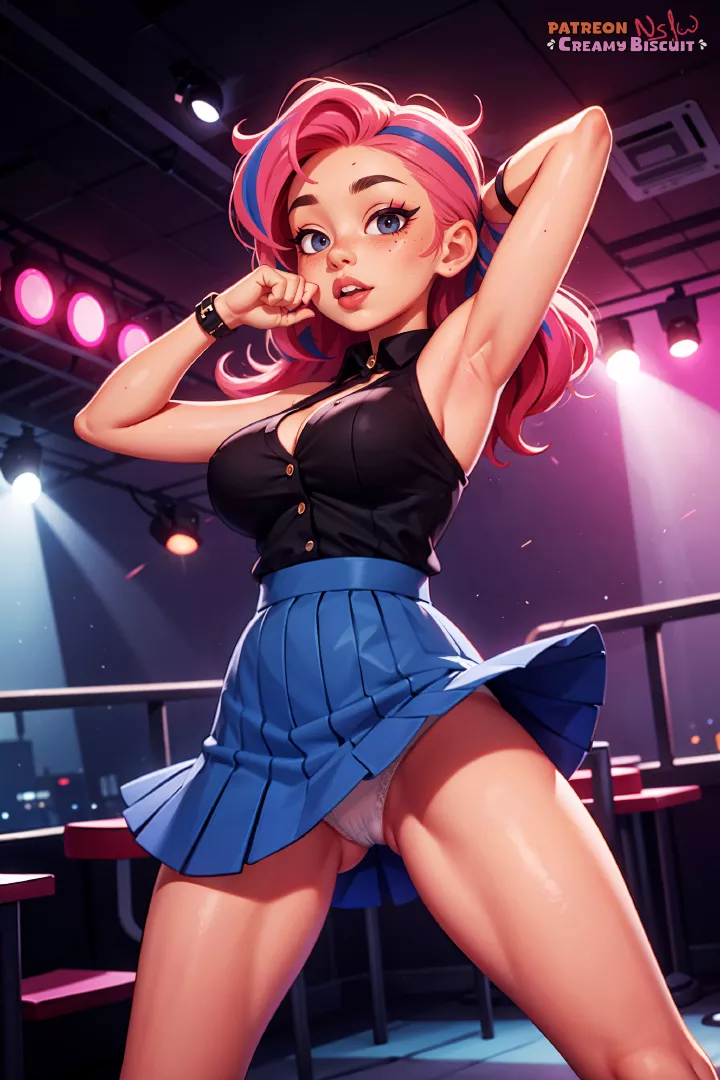 Dancing in a nightclub 2 🎶🍸🌃 posted by At0micKiwi