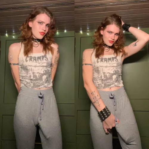 Hey you! i heard you liked girls in grey sweats, is that true? by estreetcar