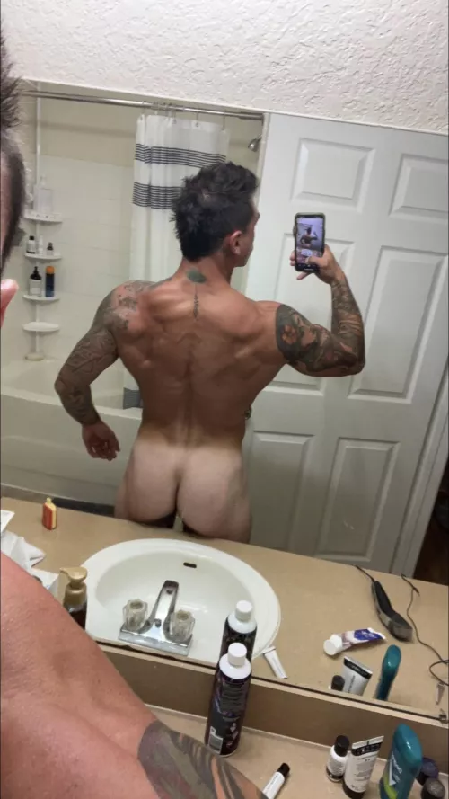 I should probably tan nude 😩 by Muscledudeshowoff