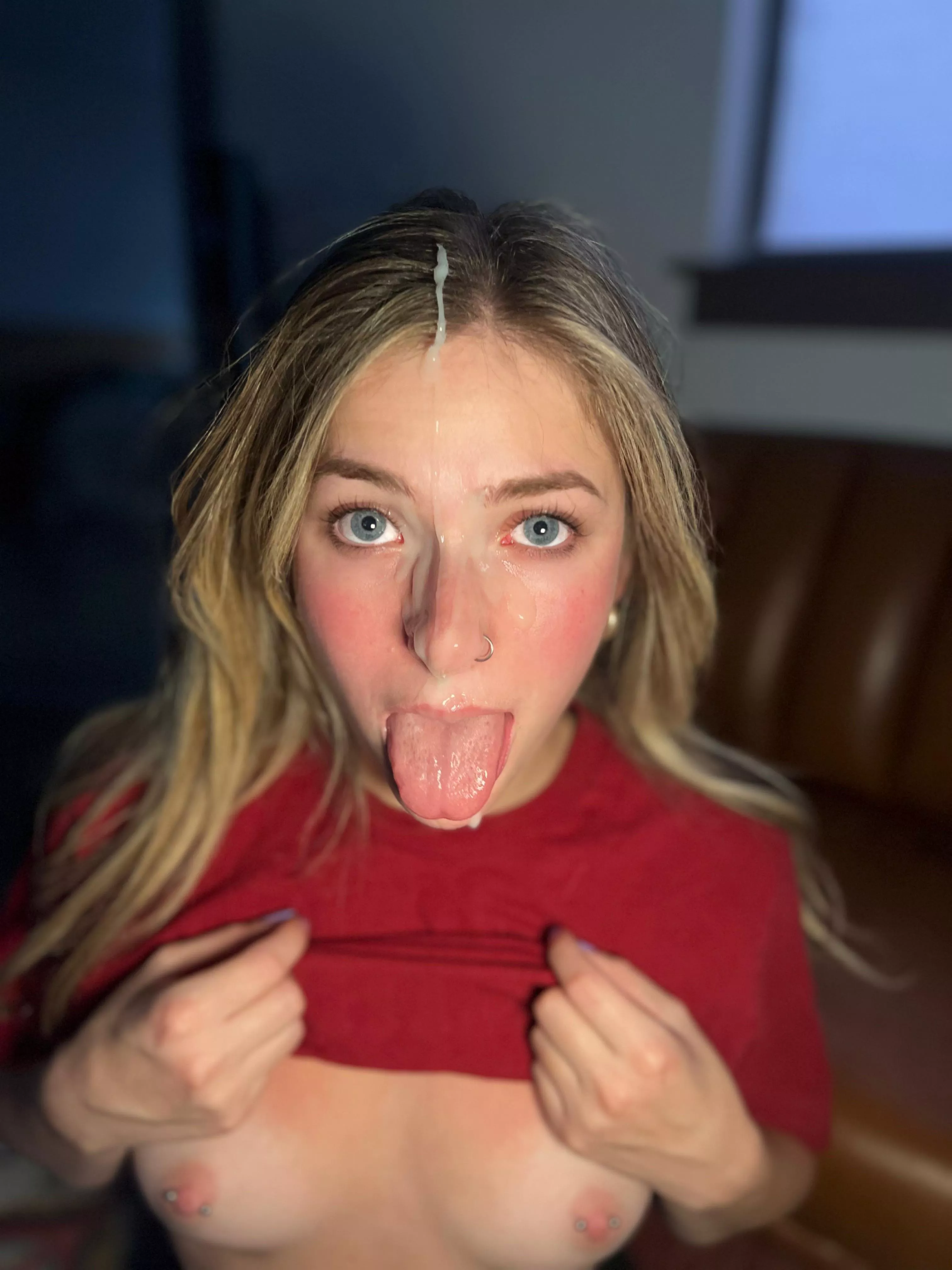 I’ll let you cum on my face whenever you need to release posted by jessnjamez