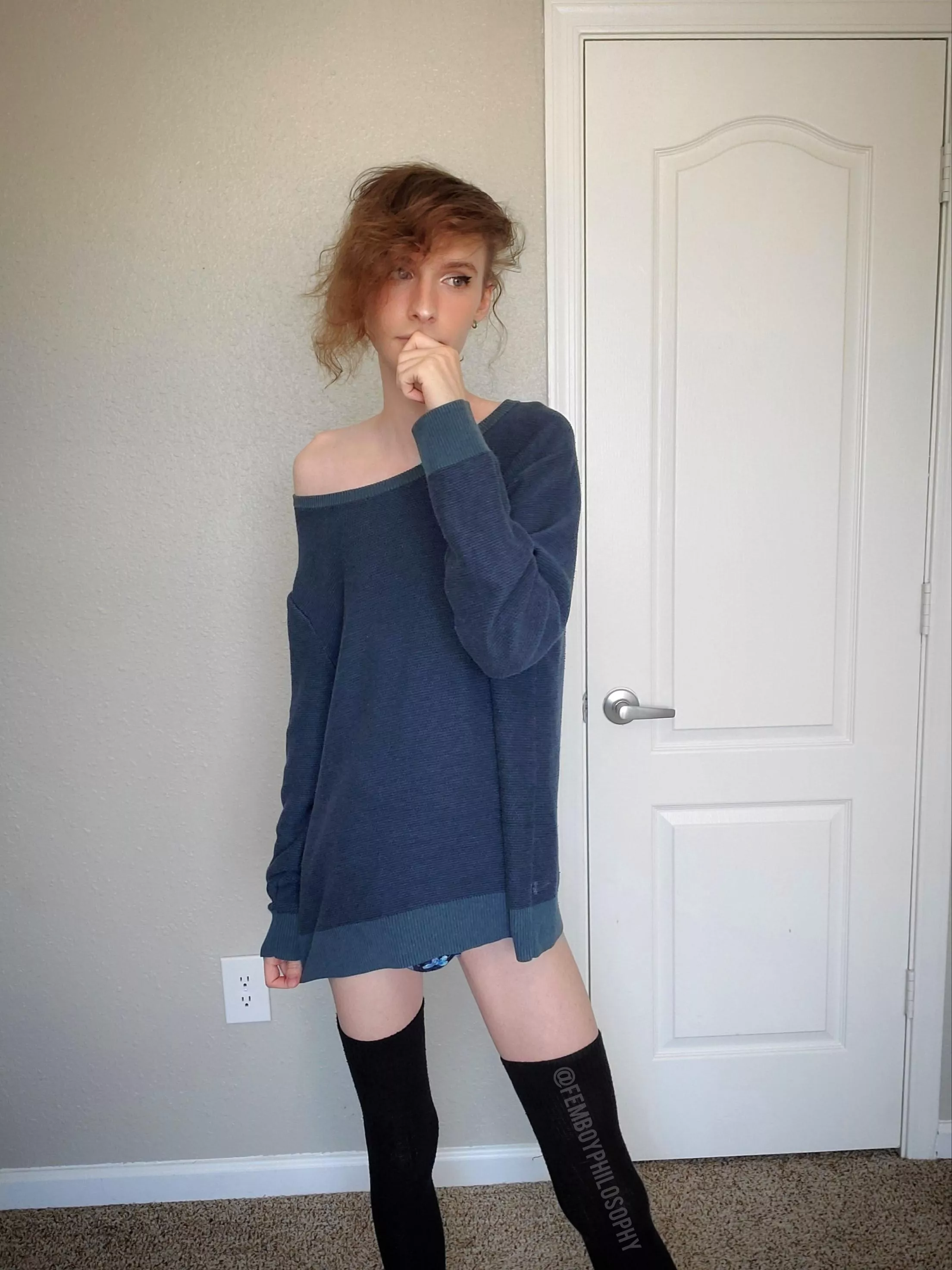 It's almost sweater weather 🎃🧡 posted by FemboyPhilosophy