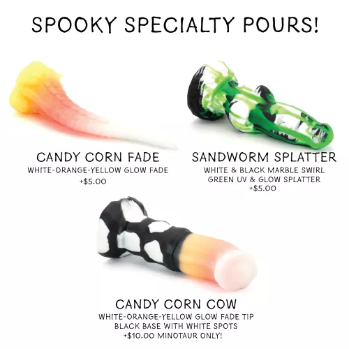 New spooky custom pours! by wanderingbardtoys