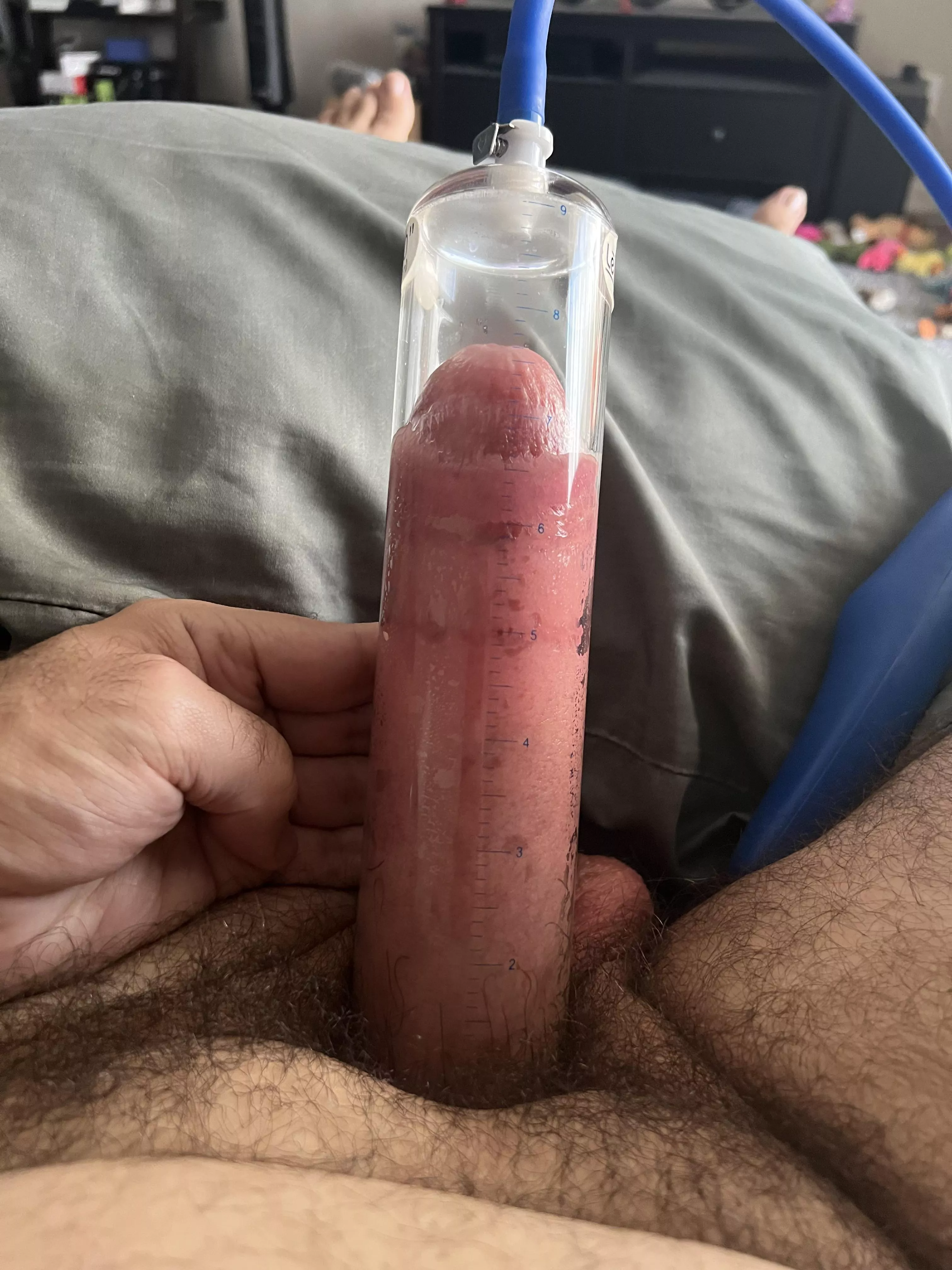 Packing the pump and almost 8” posted by Plus_Independent_249