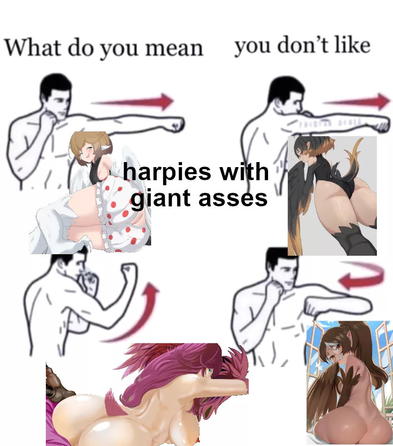 Rise up, harpy gang. posted by HatchWashere