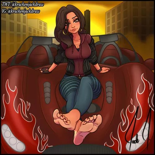 Shank (KrackenJackDraw) [Ralph Breaks the Internet] by KrackenJack-Draws