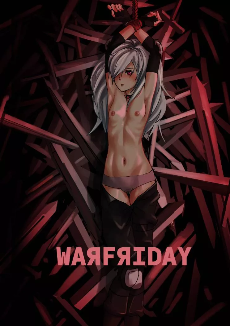 Tie you down in a bed of swords. posted by AlayaIce