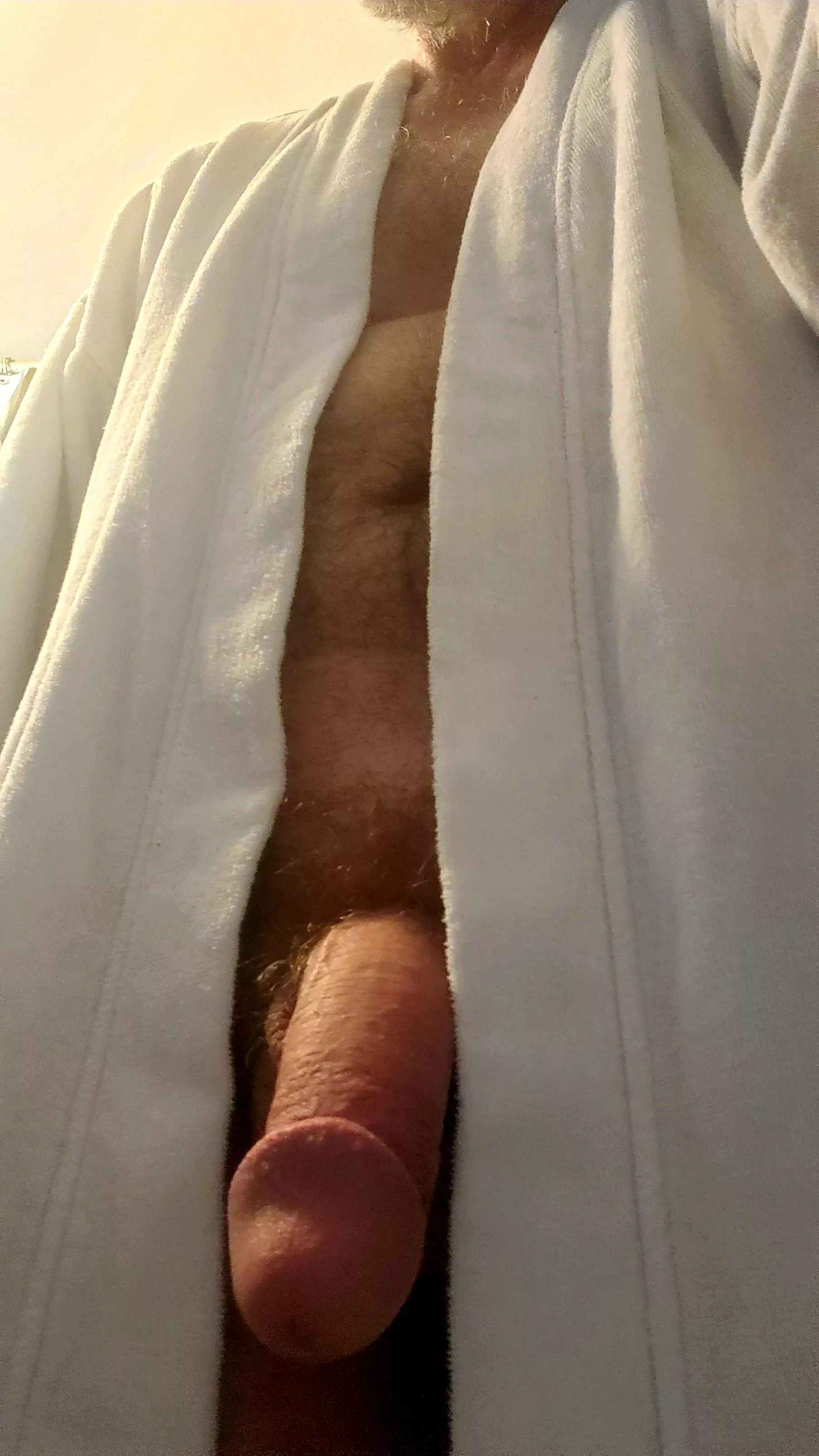 [55] Daddy forgets to lock the bathroom door sometimes. posted by Milkenthusiast86