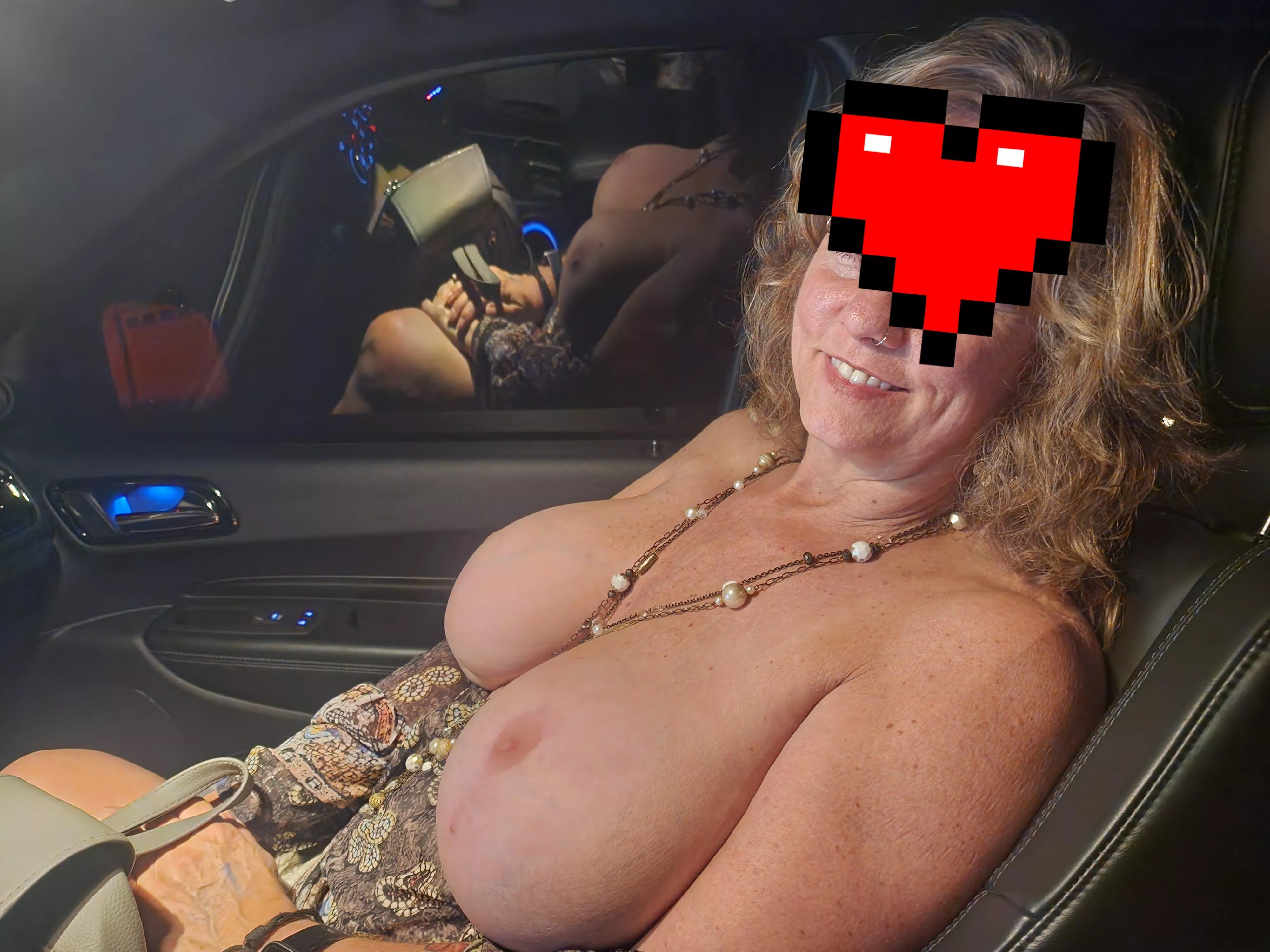 59 yo trying to distract my date while going down the road posted by Mich57Blonde
