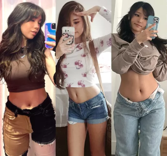 Fit, skinny and busty. Jodi - Tina - Hyoon by aSmuttyNation