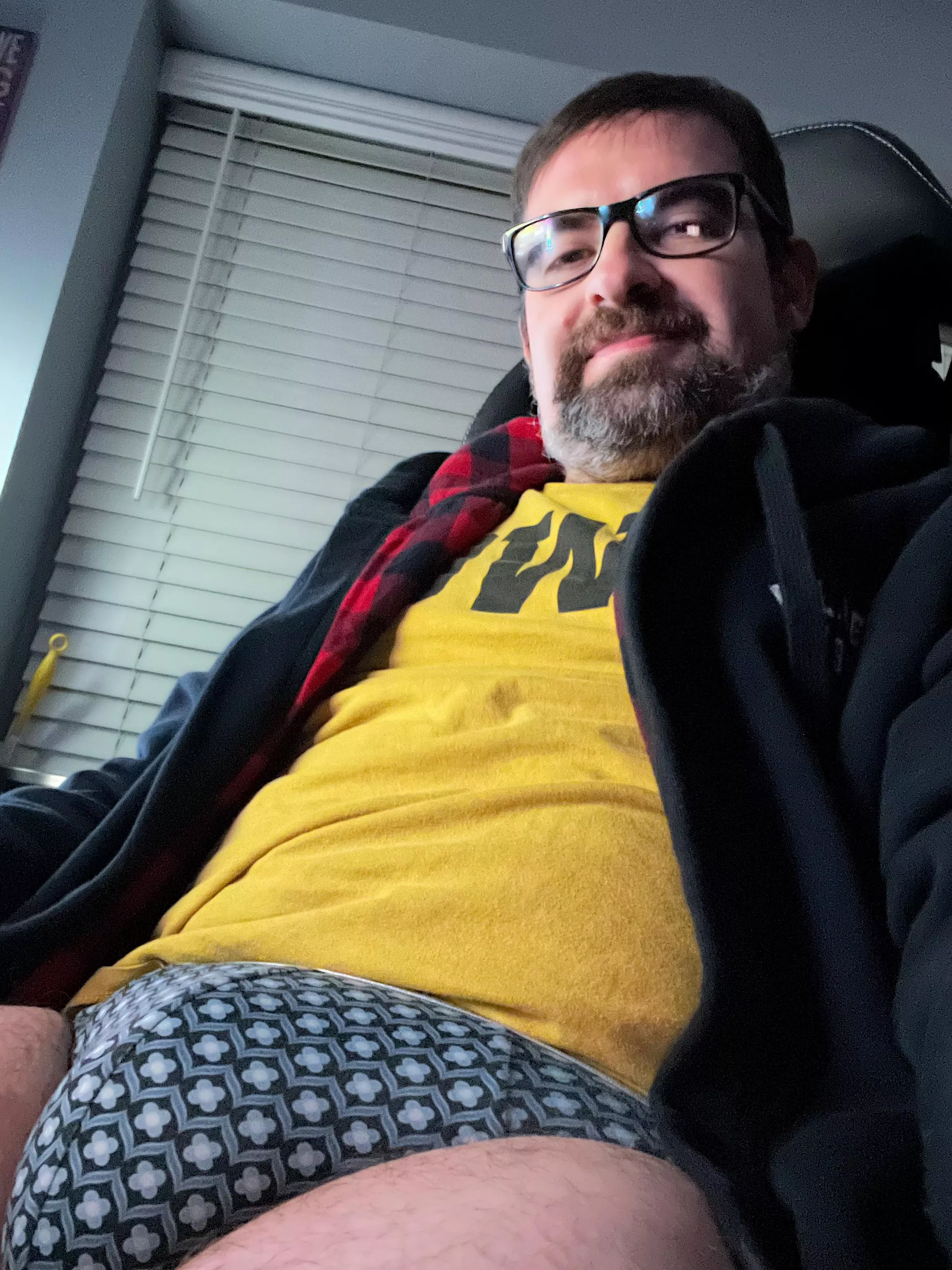 Hanging out in my briefs after a long day…how do I look? posted by HawkeyeMatt83