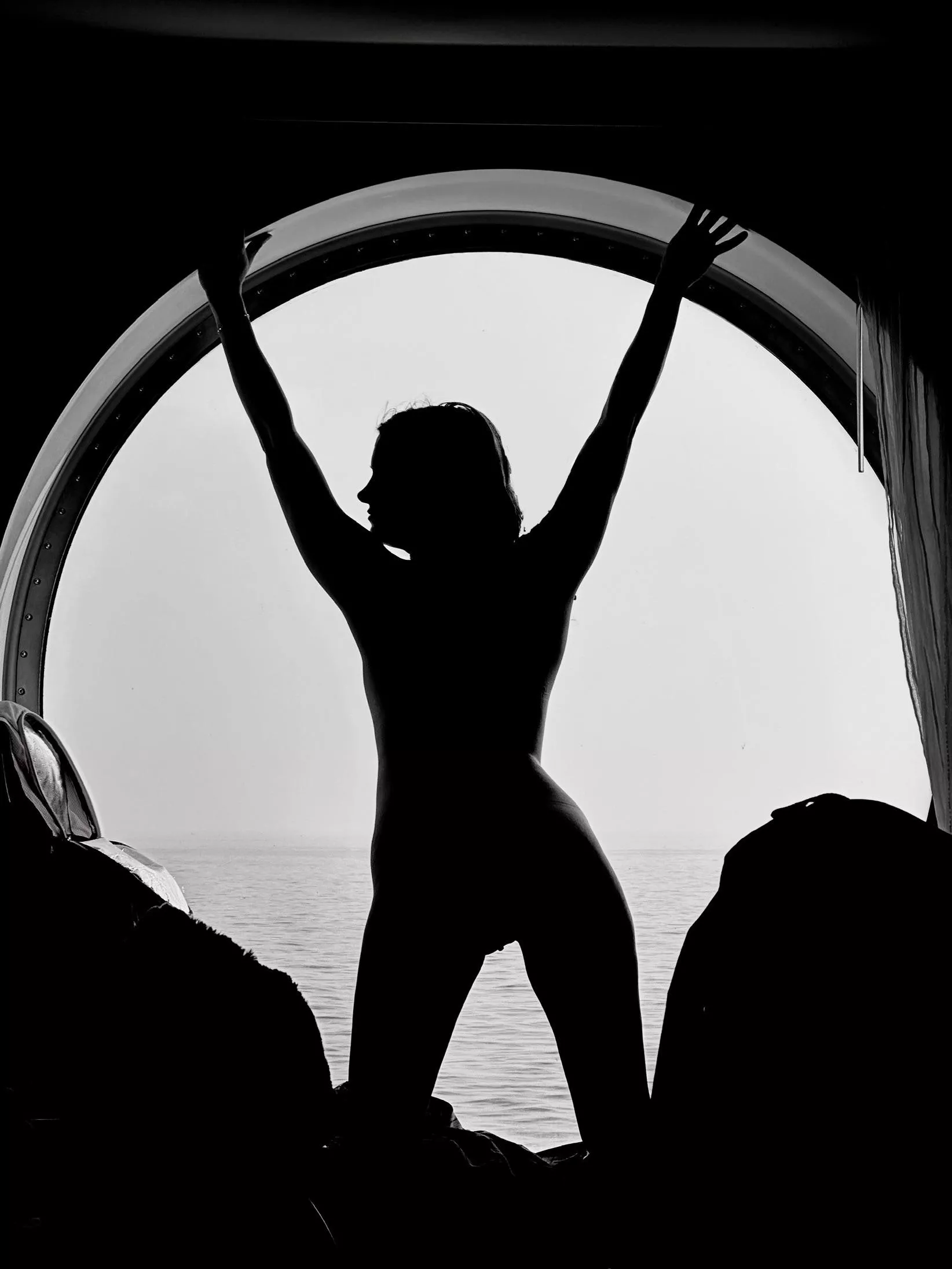 How about a sexy silhouette. posted by FollowtheLaney