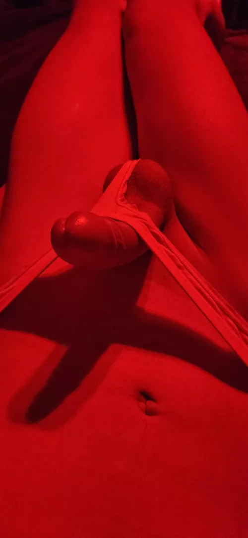 My little panties couldn't cover it by Global_Objective5848