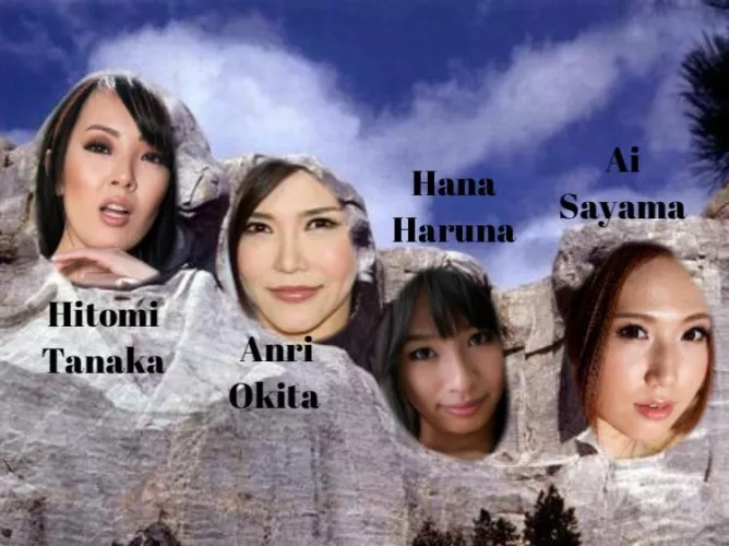My Mount Rushmore of JAV stars, what’s yours? by HolidayPhotograph700