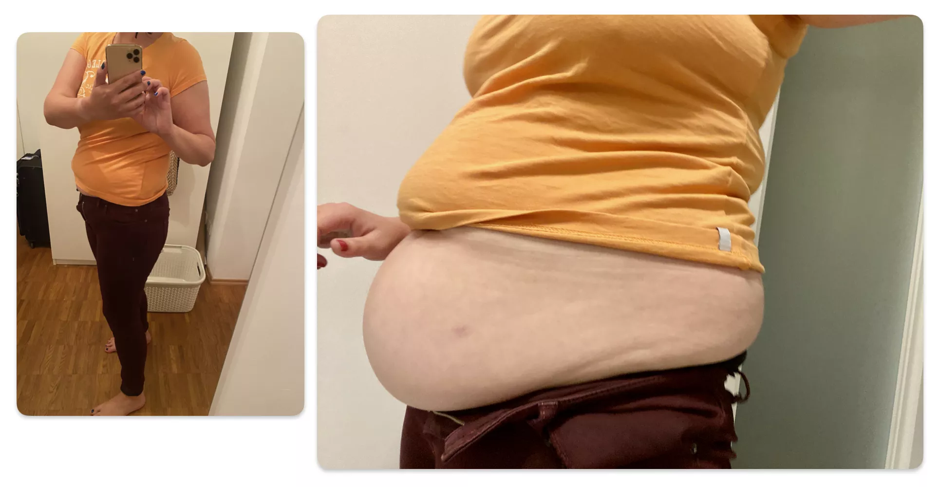 one year gaining in same clothes - 27 kg belly gain posted by muhpiggy77