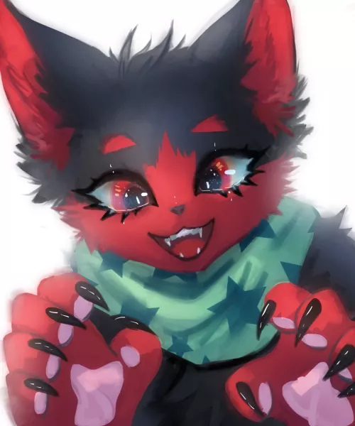 rawr! :D (Art by me) by overdonePerspective