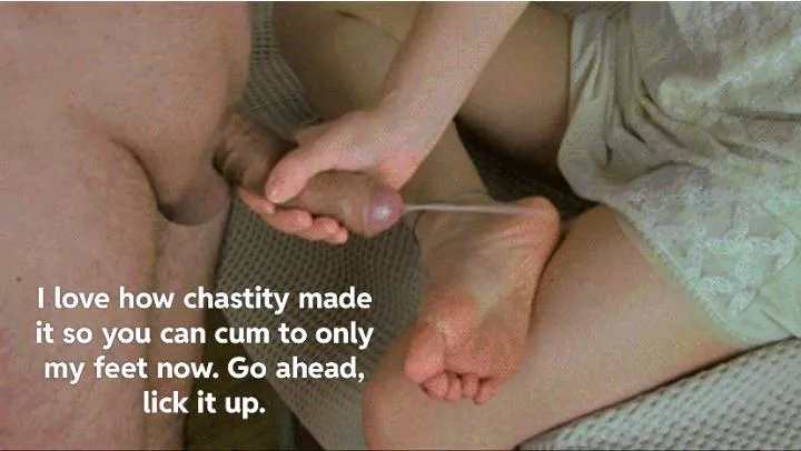 She said it was just a game that would increase your sex life. Now you cum in 2 pumps from just looking at her feet. posted by Kittyward74